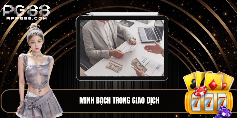 Minh bạch trong giao dịch