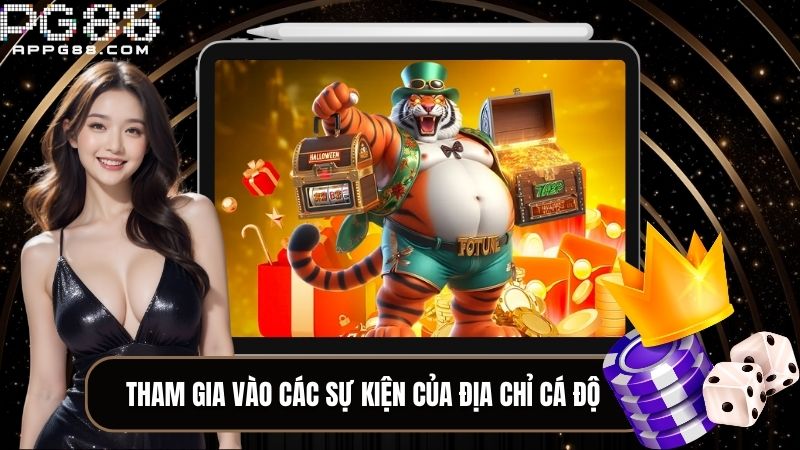 Tham gia vào các sự kiện của địa chỉ cá độ